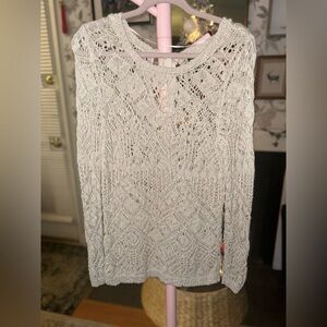 🖤ANA Cream Knit Sweater